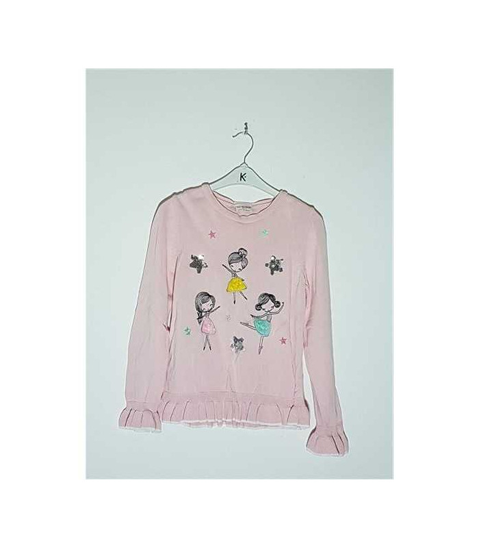 Pulover tricotat pentru copii model cu imprimeu multicolor LC WAIKIKI