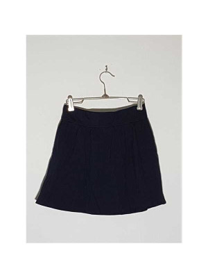 Fustita scurta pentru fetite model Uni cu elastic in talie