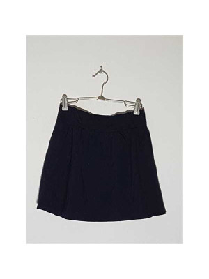 Fustita scurta pentru fetite model Uni cu elastic in talie 2