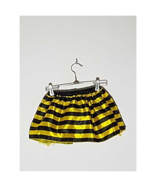 Fustita scurta pentru fetite model albinuta