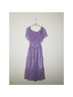 Rochita dama de vara cu aspect dantelat 2