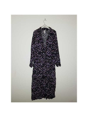 Rochie lunga cu imprimeu floral multicolor H&M