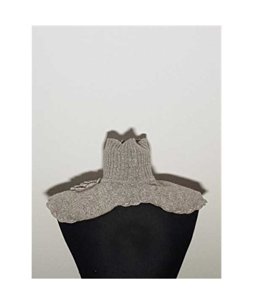 Guler tricotat pentru copii model cu floricica H&M