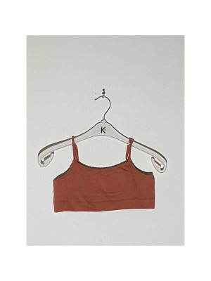 Bustiera copii model cu bretele subtiri reglabile