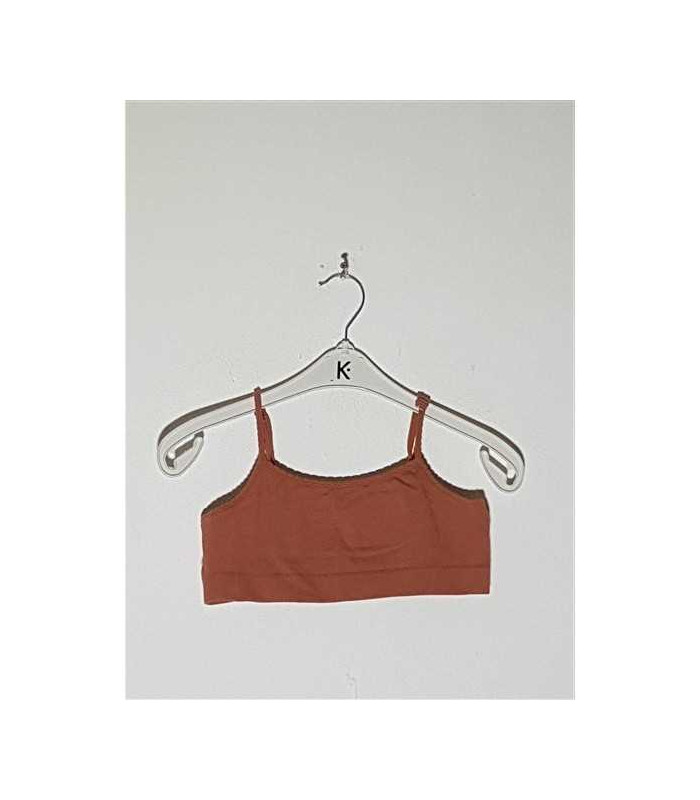 Bustiera copii model cu bretele subtiri reglabile