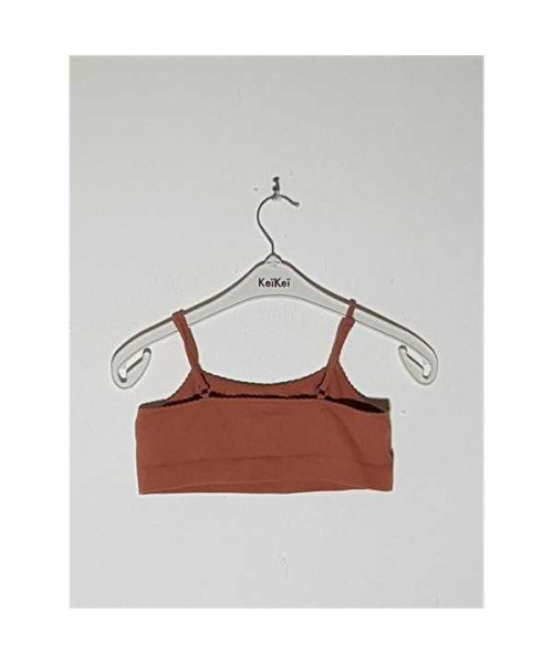 Bustiera copii model cu bretele subtiri reglabile