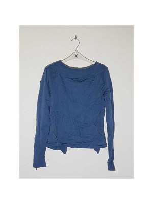 Pulover dama tricotat model cu fermoar Qui  Quo 2