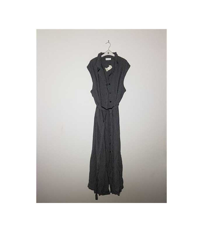 Rochie lunga racoroasa cu model in carouri Ulla Popleen