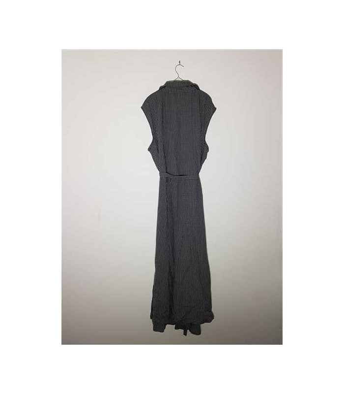 Rochie lunga racoroasa cu model in carouri Ulla Popleen