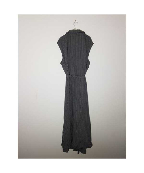 Rochie lunga racoroasa cu model in carouri Ulla Popleen