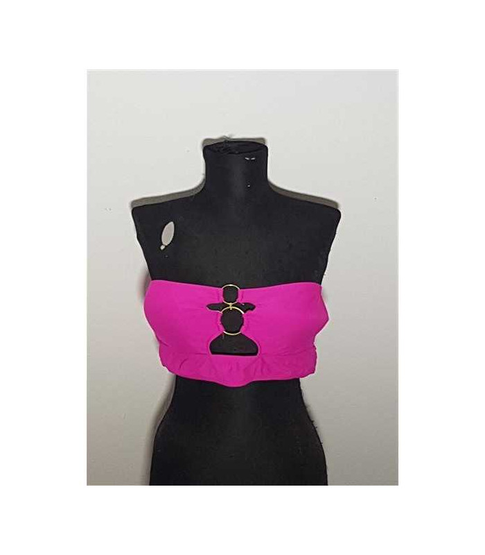 Costum de baie din 2 piese culoare roz SHEIN