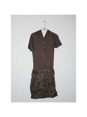 Rochita dama deosebita model cu gluga TRUSSARDI JEANS