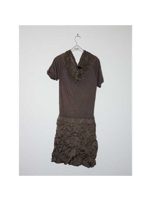 Rochita dama deosebita model cu gluga TRUSSARDI JEANS 2