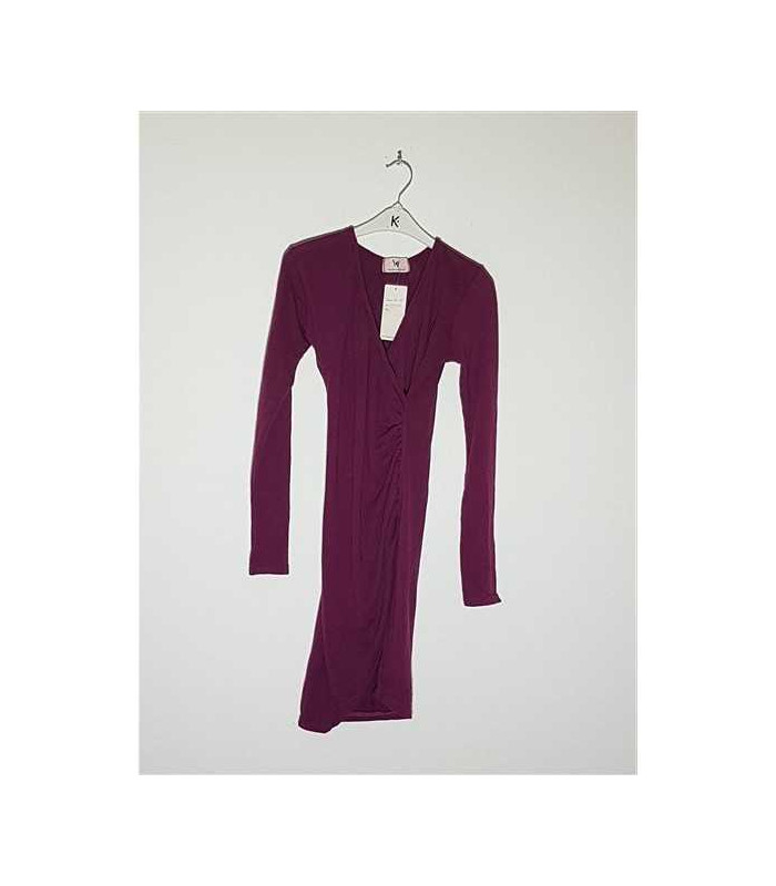 Rochie dama pentru toamna model Uni tricotat DoubleYouStore