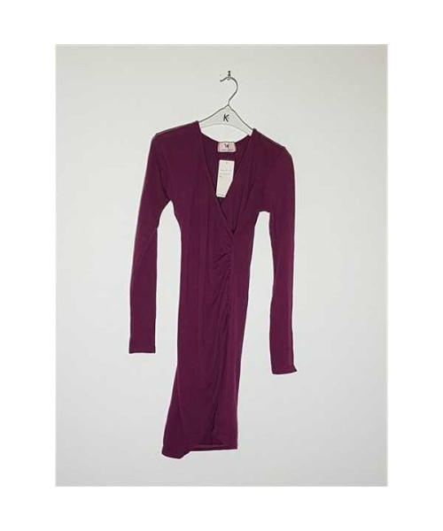 Rochie dama pentru toamna model Uni tricotat DoubleYouStore