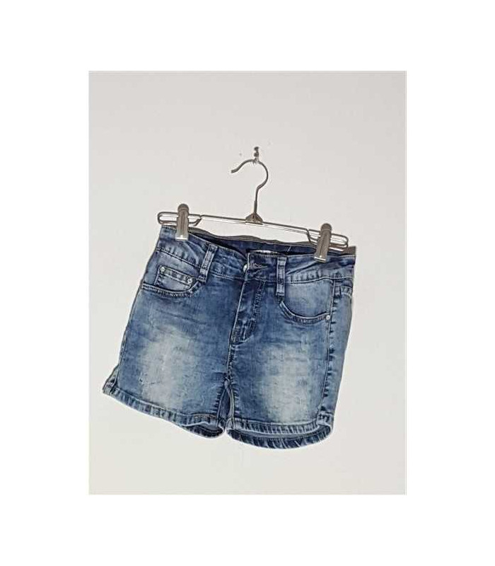 Pantaloni scurti de blugi model usor decolorat MUR GIRL