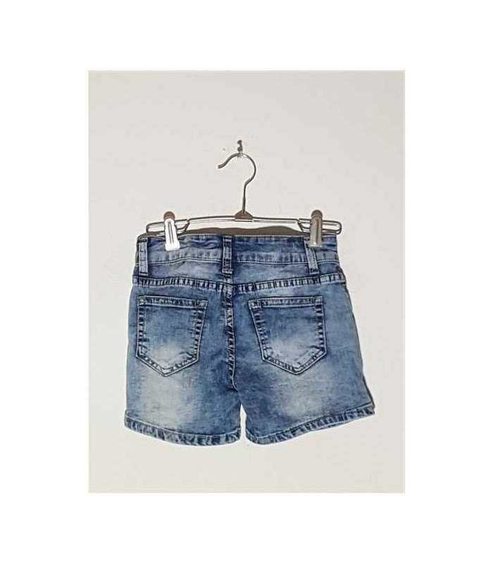 Pantaloni scurti de blugi model usor decolorat MUR GIRL