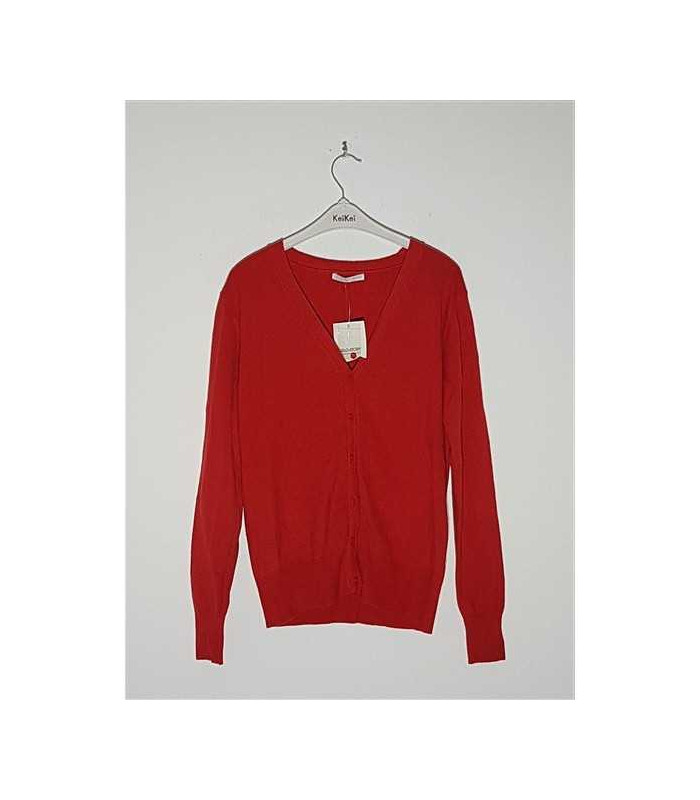 Pulover dama tricotat model cu nasturi GLO STORY