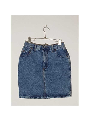 Fusta Jeans cu slit la spate Rica Lewis