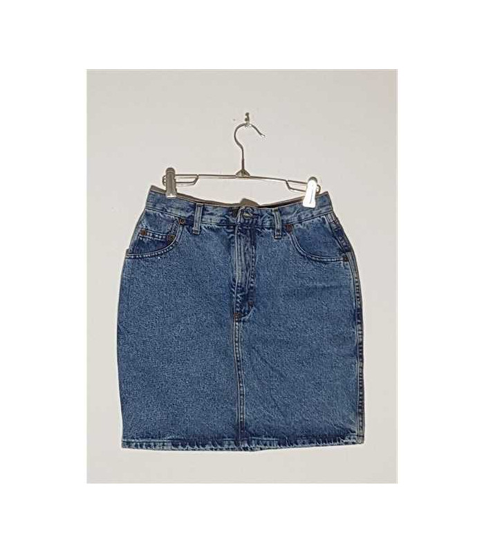 Fusta Jeans cu slit la spate Rica Lewis