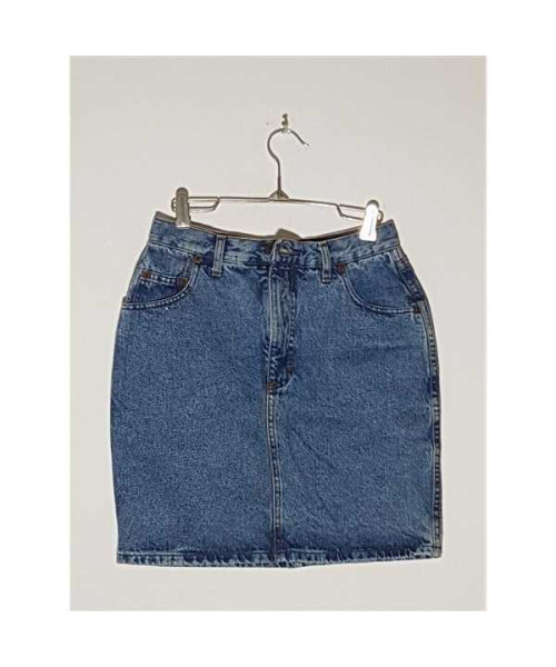 Fusta Jeans cu slit la spate Rica Lewis