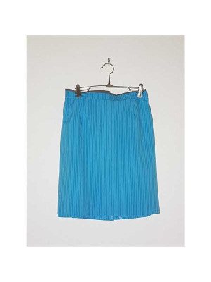 Fusta dama trei sferturi model cu dungi