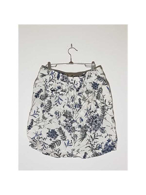 Fustita dama cu imprimeu frunzulite si flori Esmara 2