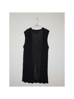 Vesta dama tricotata model cu gaurele Petek 2