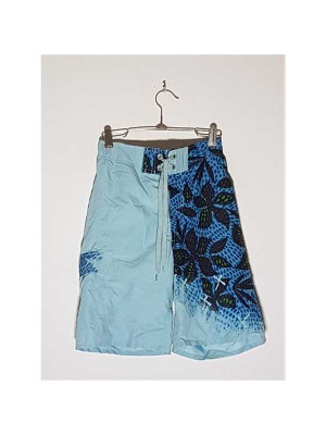 Pantaloni trei sferturi pentru copii model cu motive florale