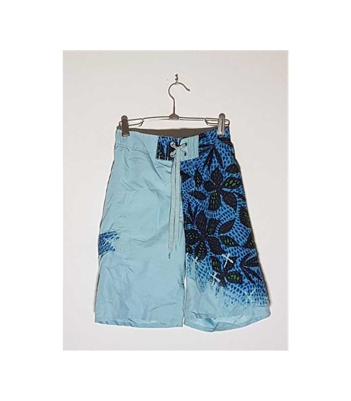 Pantaloni trei sferturi pentru copii model cu motive florale