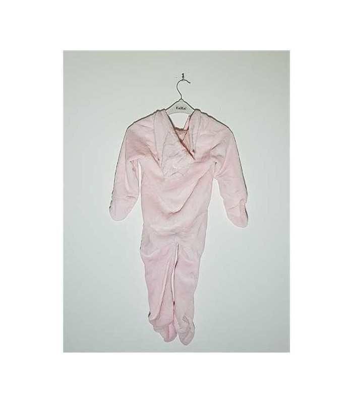 Salopeta pufoasa pentru fetite model cu gluga Lupilu