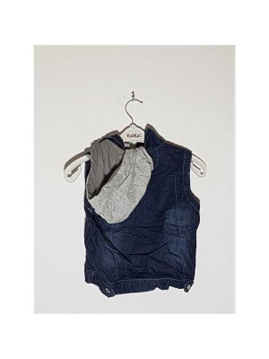 Vesta Jeans cu gluga si buzunare Vitamins Baby 2