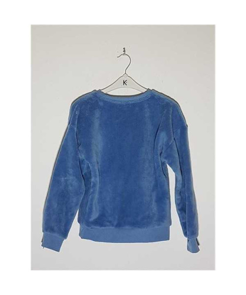 Bluzita pufoasa cu imprimeu grafic TEX