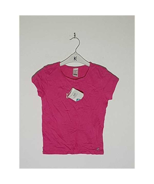 Tricou copii cu decolteu usor la piept Decathlon