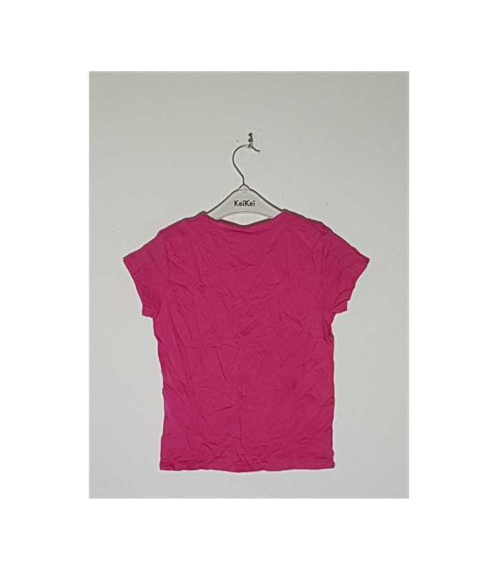 Tricou copii cu decolteu usor la piept Decathlon