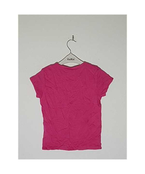 Tricou copii cu decolteu usor la piept Decathlon