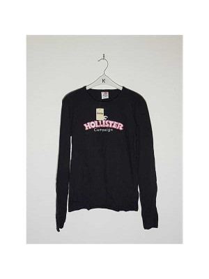 Bluzita dama cu imprimeu grafic colorat Hollister