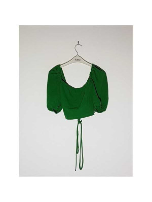 Top dama decoltat model cu snur la spate SHEIN