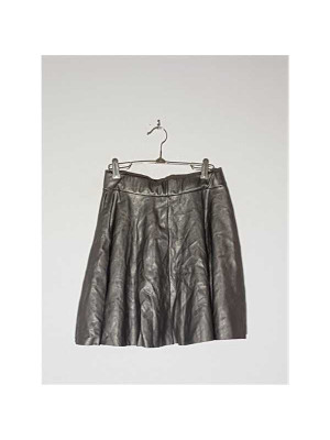 Fustita dama clos model cu aspect lucios 2