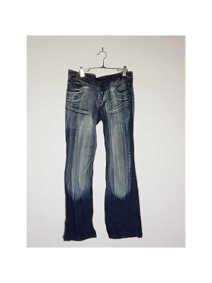 Pantaloni de blugi decolorati DOLCE&GABBANA