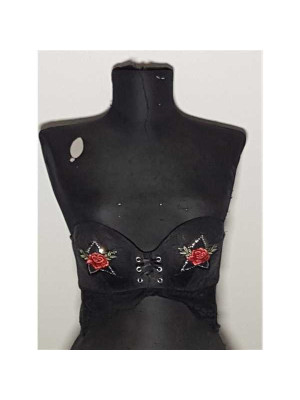 Sutien dama pentru model cu imprimeu floral