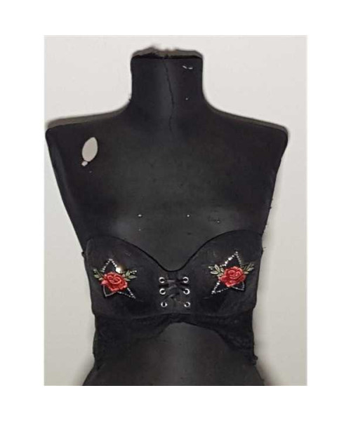 Sutien dama pentru model cu imprimeu floral