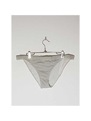 Slip dama de baie model cu dungi