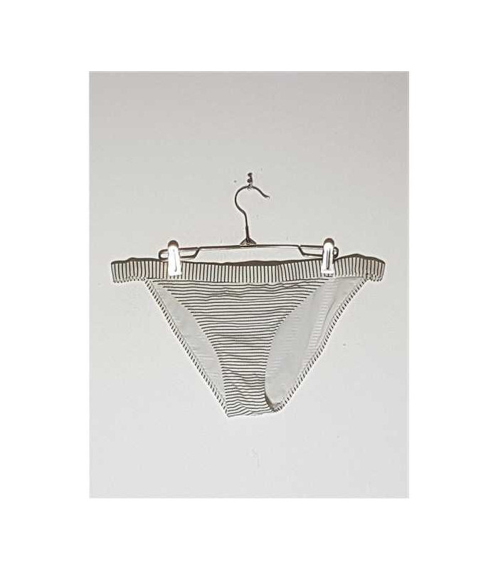 Slip dama de baie model cu dungi