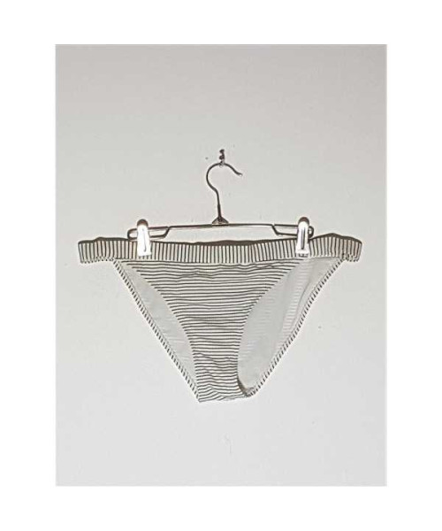 Slip dama de baie model cu dungi