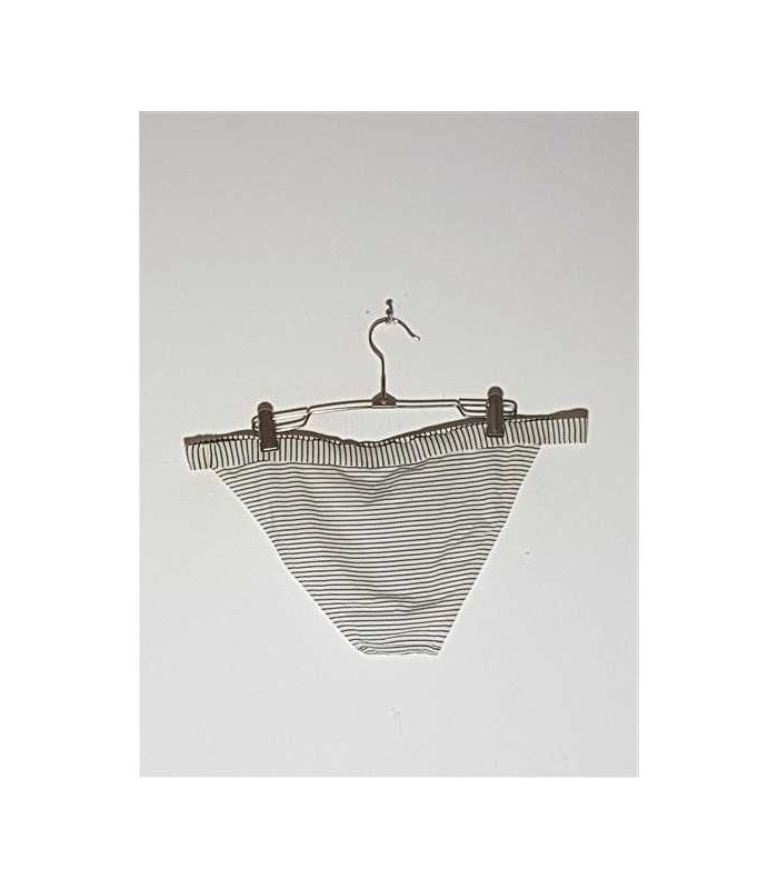 Slip dama de baie model cu dungi