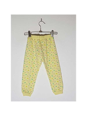 Pantaloni de pijama pentru copii model cu imprimeu multicolor TEX 2