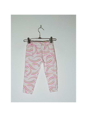 Pantaloni de pijama pentru copii model cu imprimeu curcubeu 2