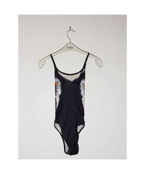 Costum de baie intreg cu imprimeu cap de tigru