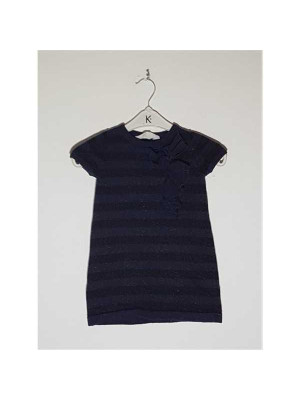 Rochita tricotata pentru fetite model cu dungi H&M